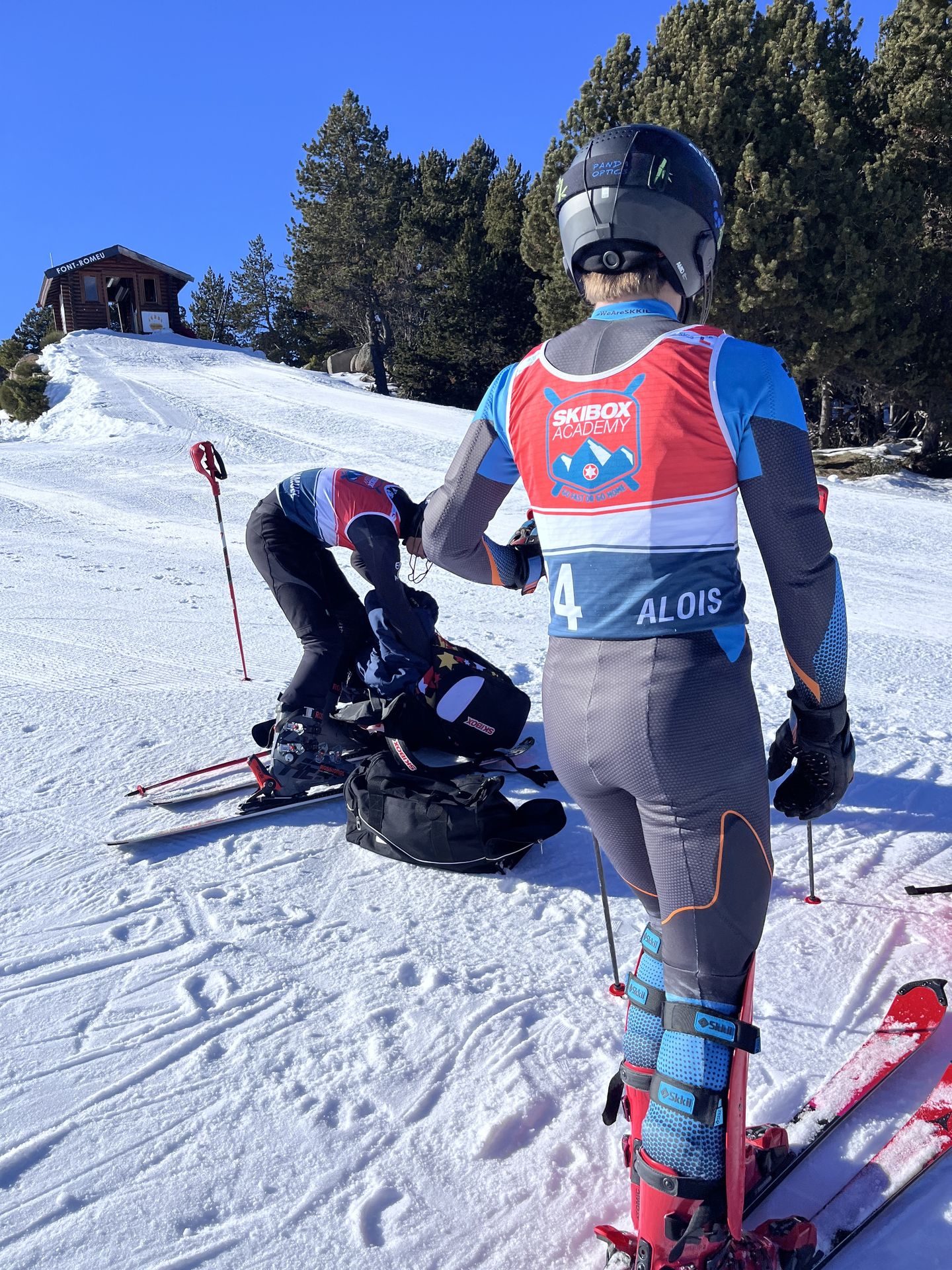 Stage de ski de compétition à Font-Romeu Pyrénées 2000