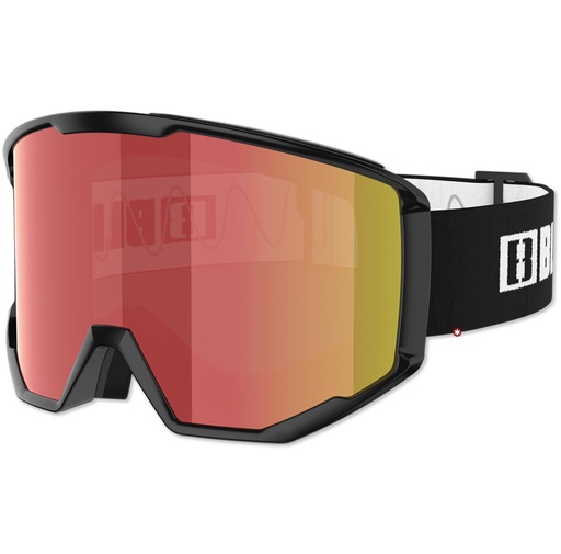 [0ZG8005-05] SPARK BLACK W WH LOGO ORA W SILV M