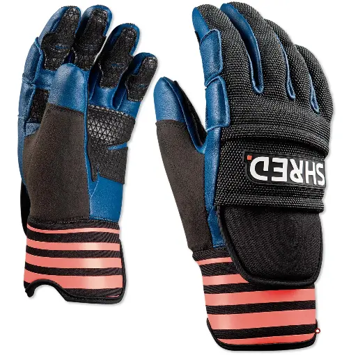 SKI RACE PROTECTIVE GLOVES